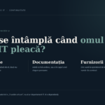 Află cum depinde funcționarea companiei de un singur specialist. Descoperă riscurile reale când omul de it pleacă în con